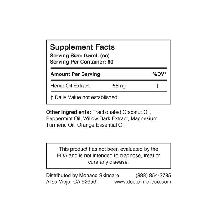 Pain Formula CBD Oil (Nutritional Tincture 500mg CBD)